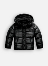 Veste matelassée femme légère coupe slim finition brillante