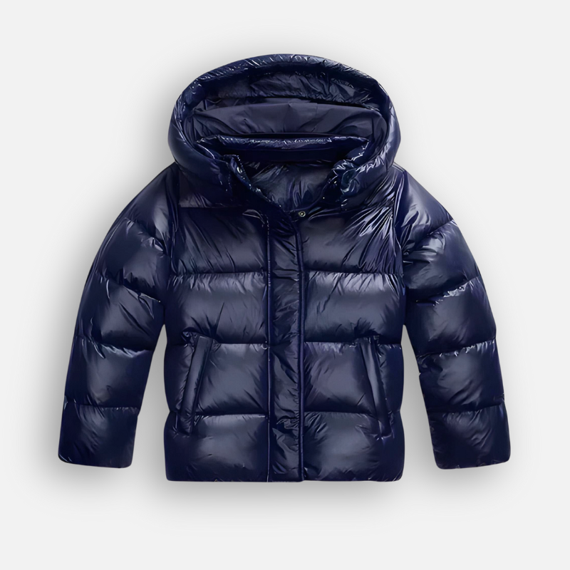 Veste matelassée femme légère coupe slim finition brillante