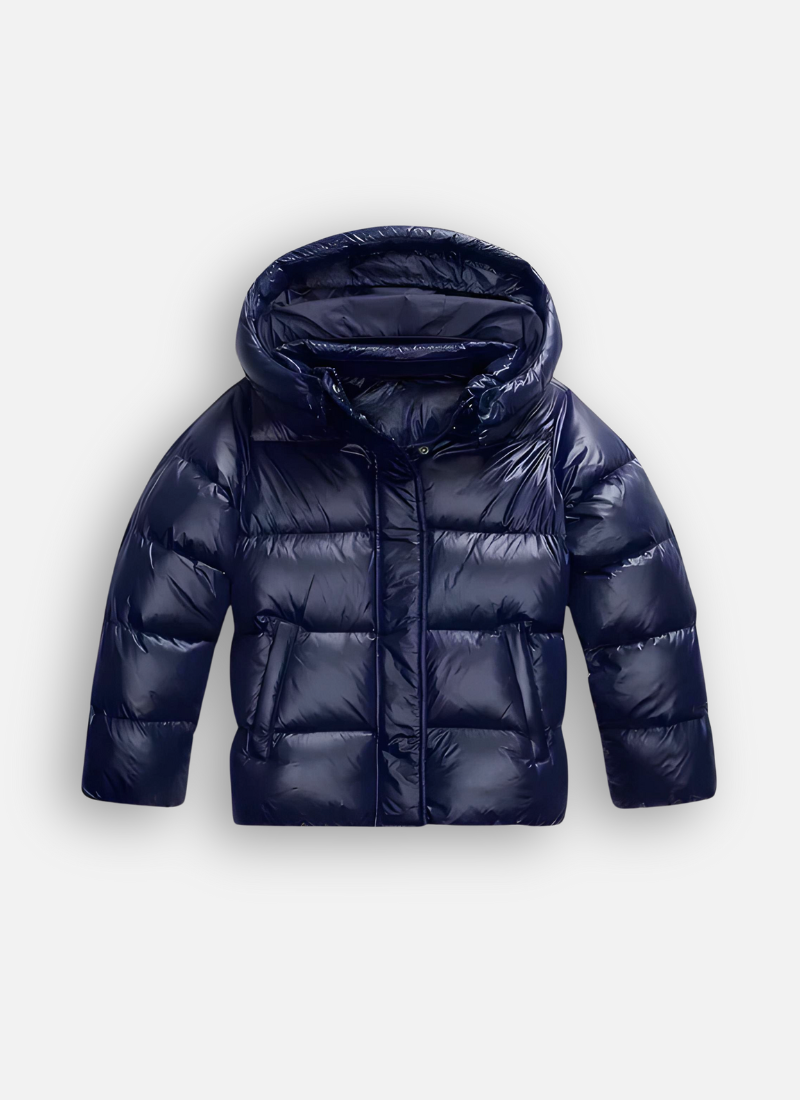 Veste matelassée femme légère coupe slim finition brillante