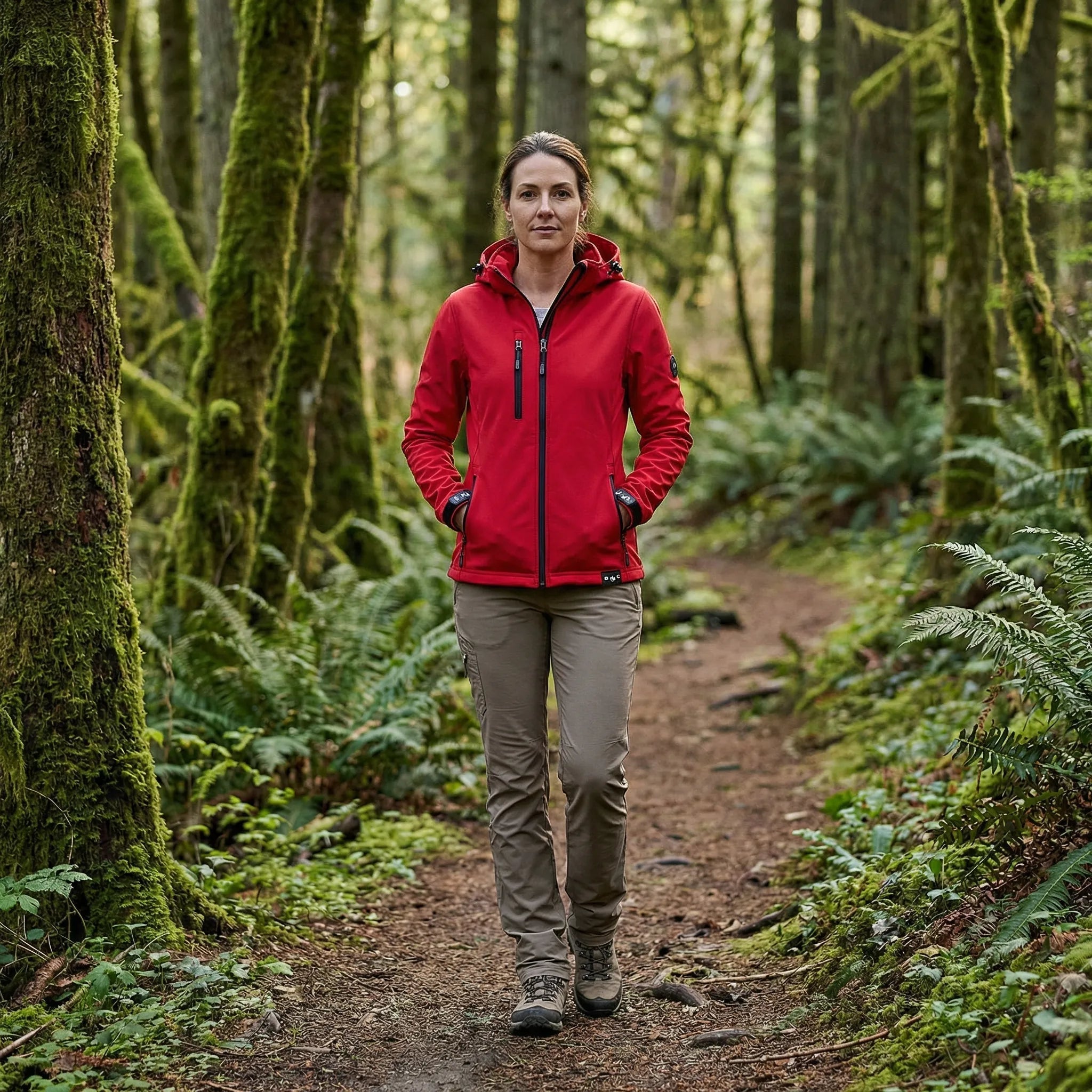 Veste softshell femme à capuche coupe-vent