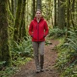 Veste softshell femme à capuche coupe-vent