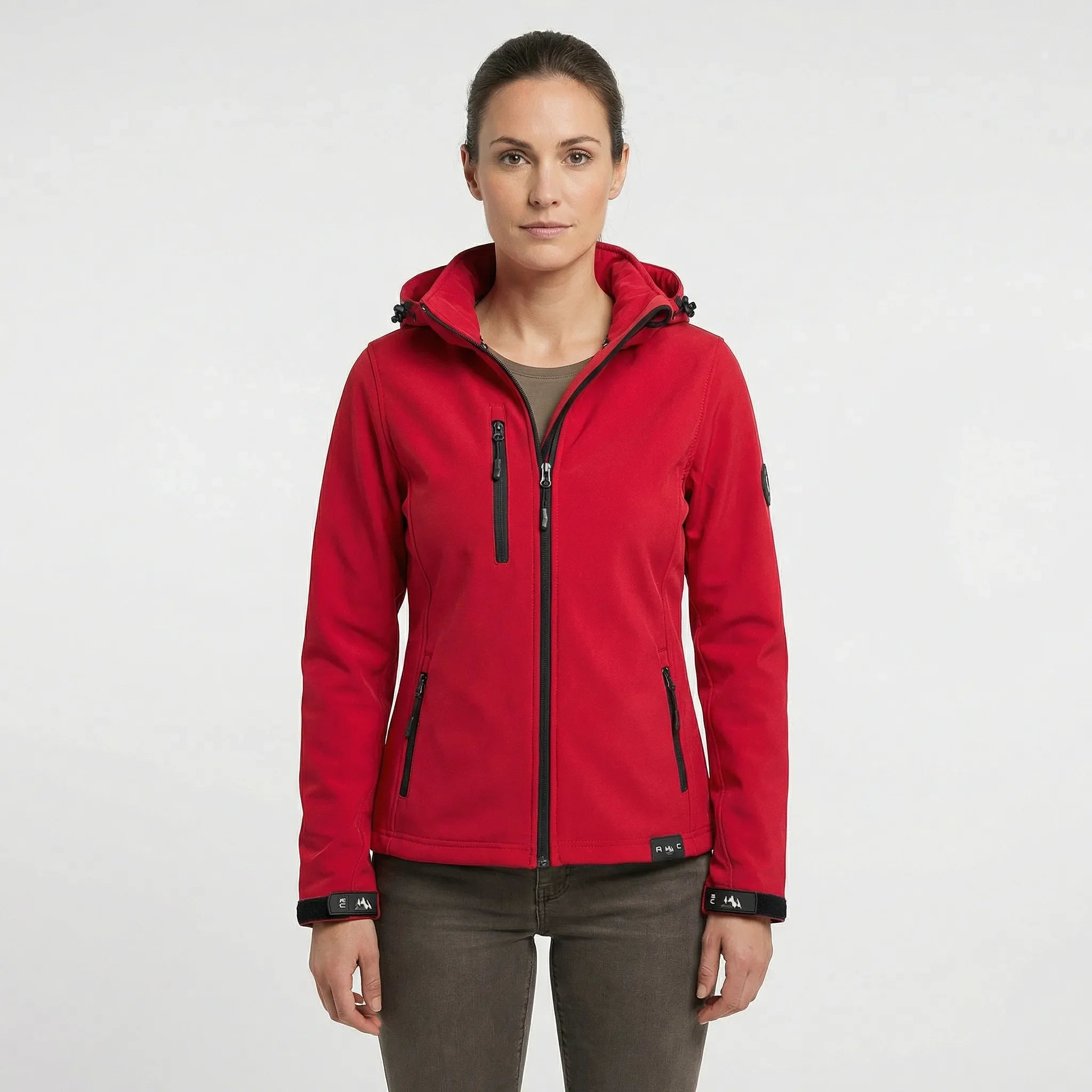 Veste softshell femme à capuche coupe-vent
