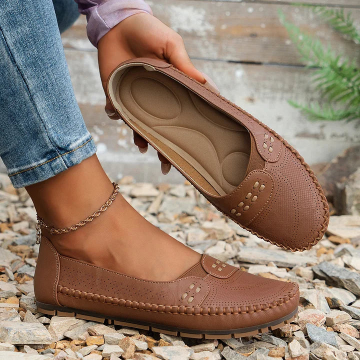 Ballerines orthopédiques femme confort semelle antidérapante