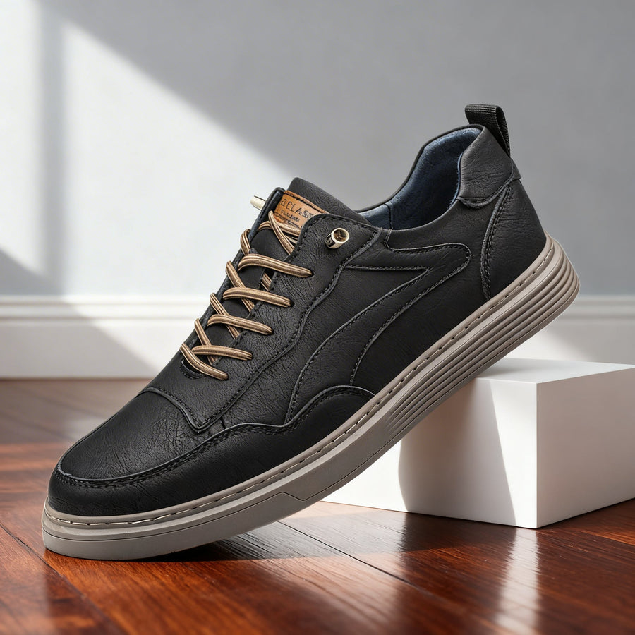 Baskets en Cuir Confort