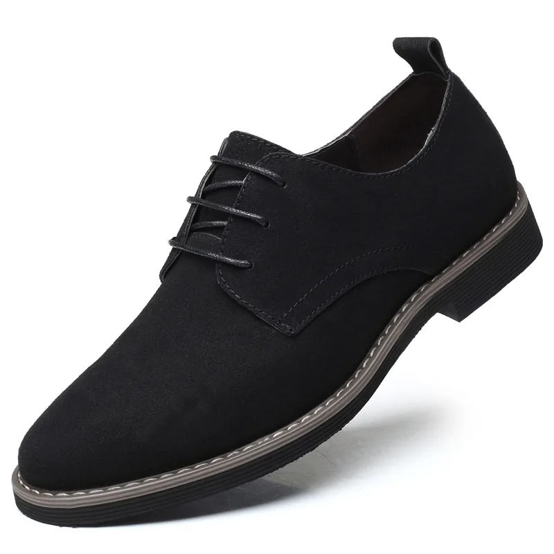 Baskets homme en cuir élégantes - Noir