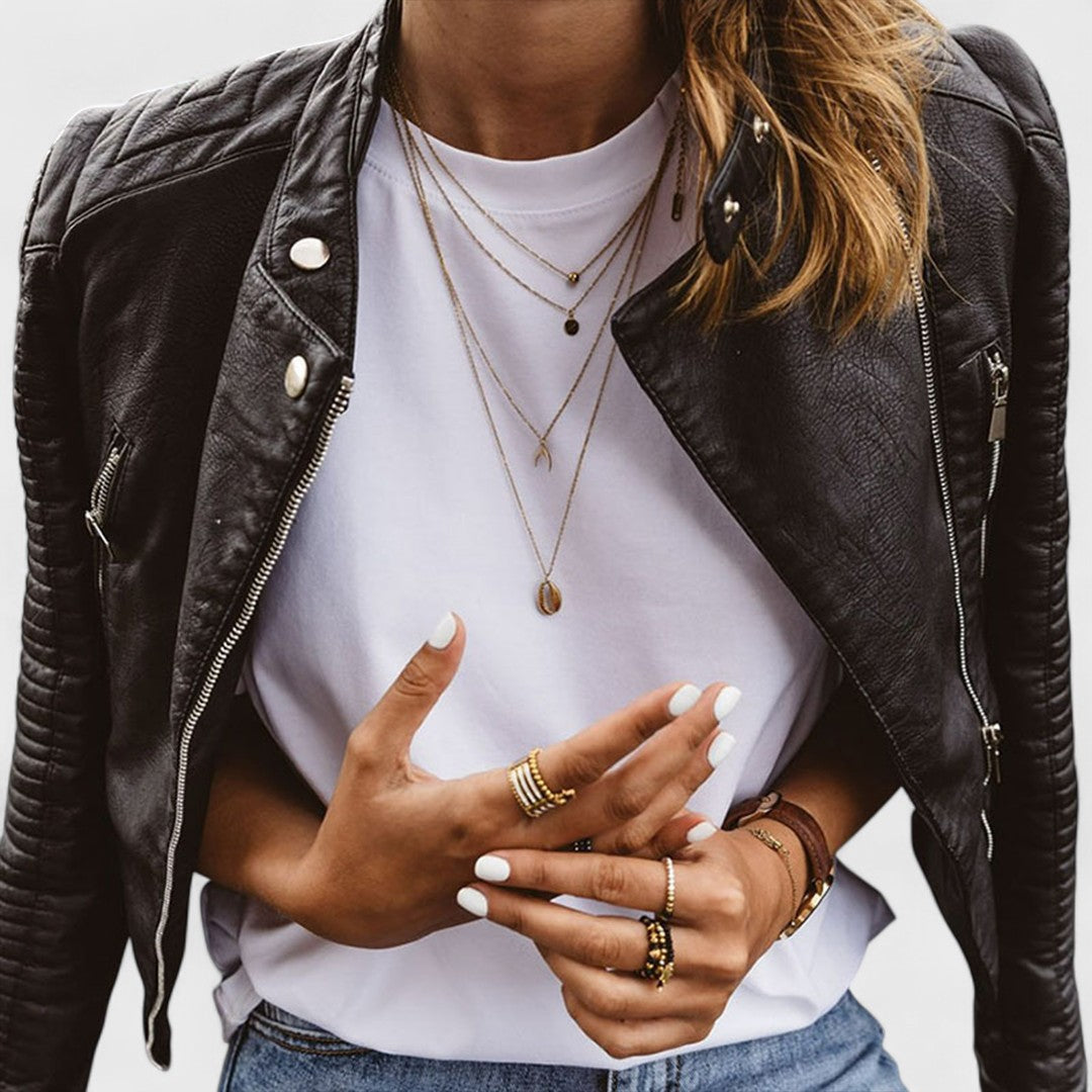 Blazer femme coupe ajustée chic