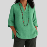 Blouse femme coupe ample décontractée légère