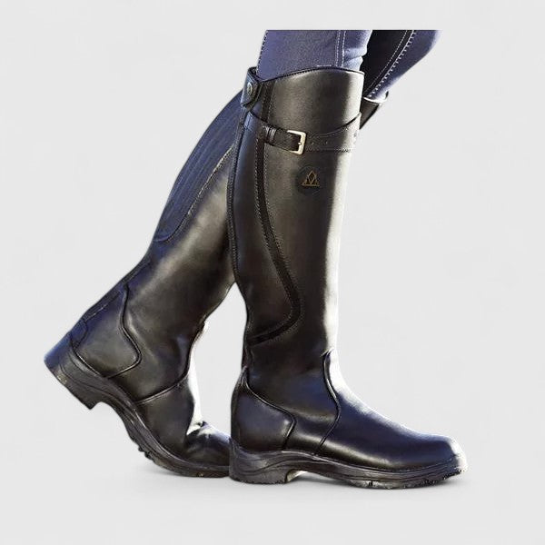 Bottes Orthopédiques Femme Hautes Boucle Ajustable Semelle Antidérapante