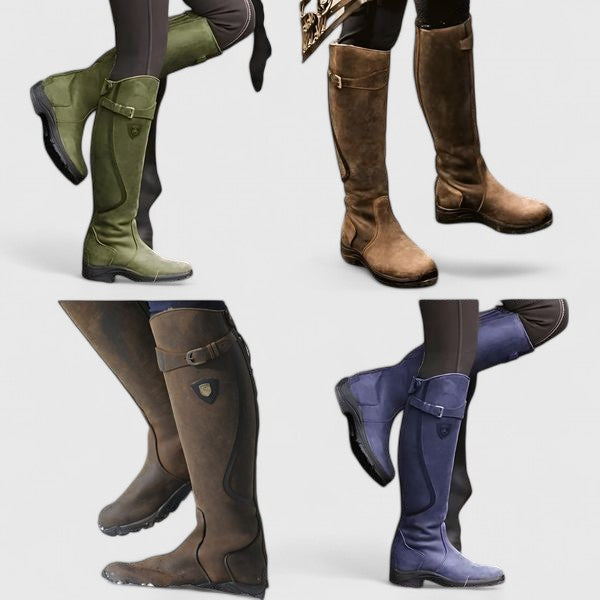 Bottes orthopédiques femme hautes à boucle ajustable