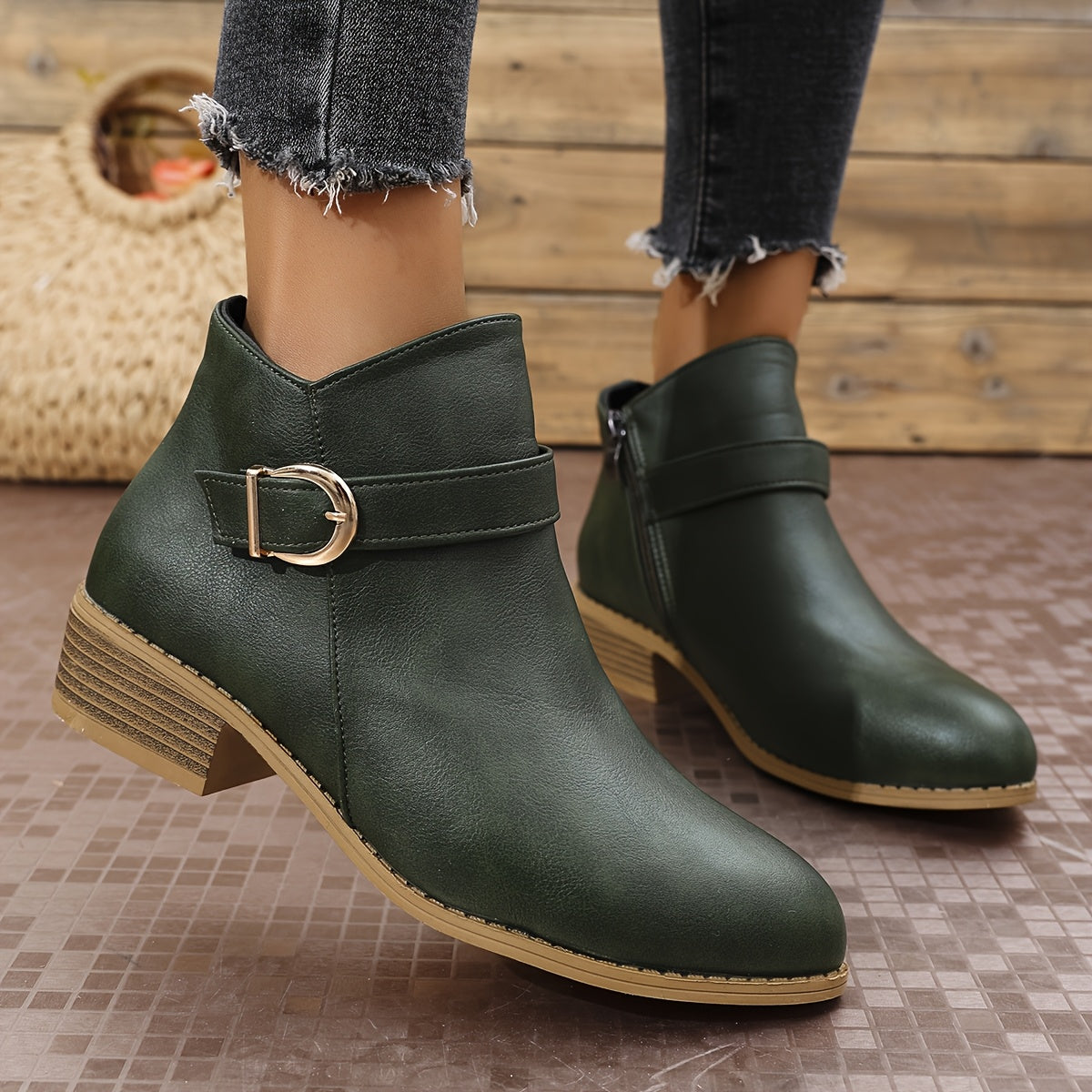 Laurette - Bottines Chelsea Talon Bloc