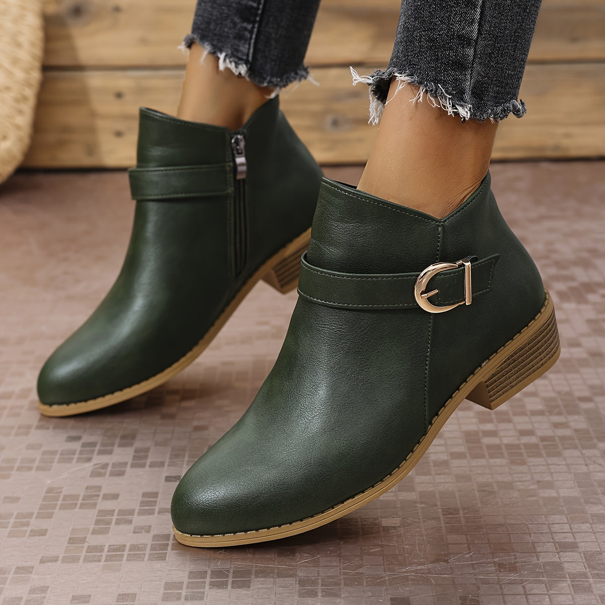 Laurette - Bottines Chelsea Talon Bloc