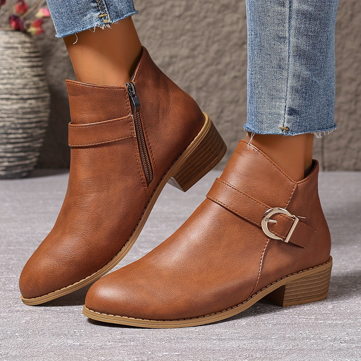 Laurette - Bottines Chelsea Talon Bloc