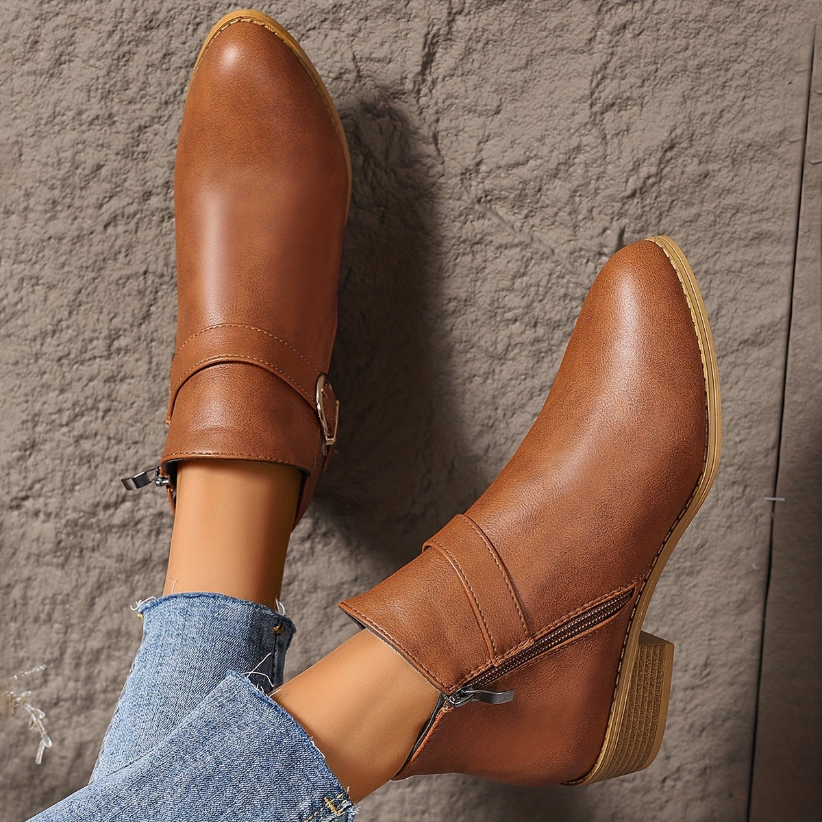 Laurette - Bottines Chelsea Talon Bloc