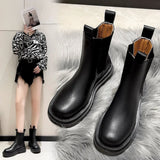 Bottines Chelsea Femme Semelle Crantée