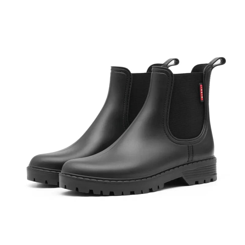 Bottines Chelsea Imperméables Femme - Noir