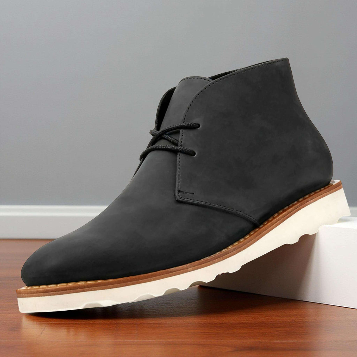 Adam - Bottines Chukka Cuir Confort