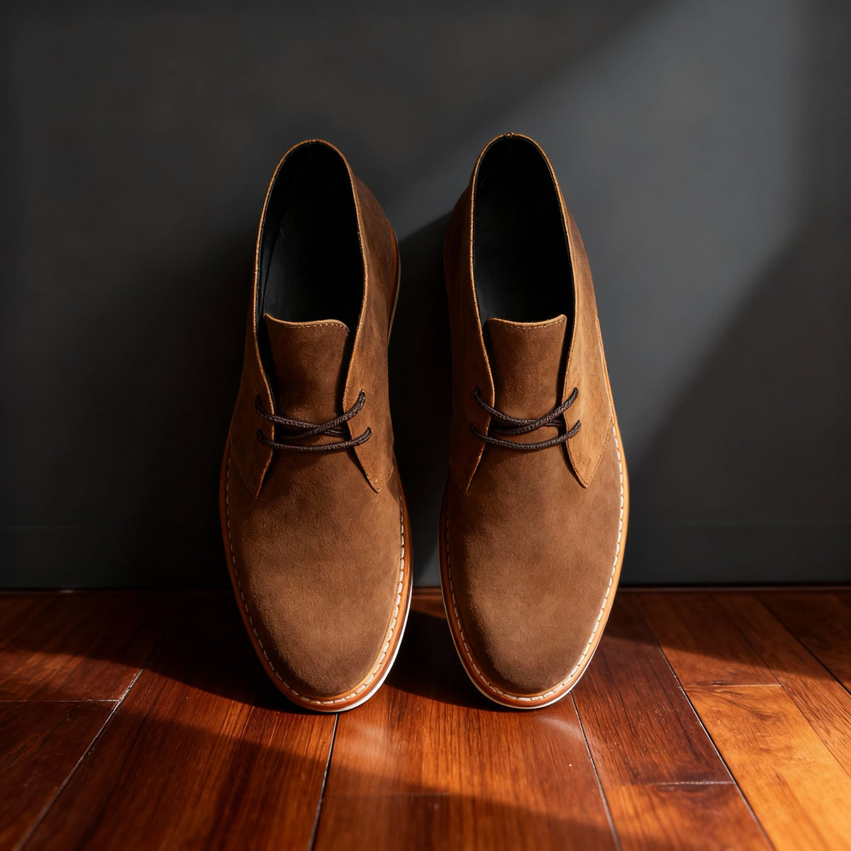 Adam - Bottines Chukka Cuir Confort