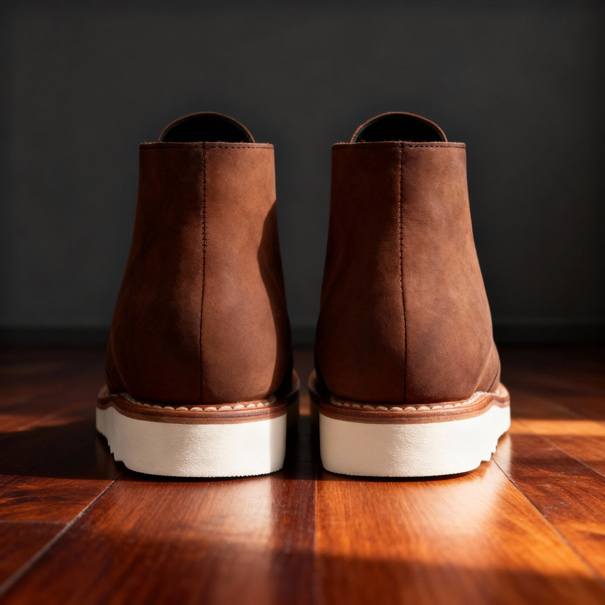 Adam - Bottines Chukka Cuir Confort