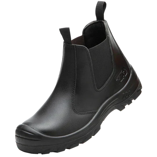 Bottines de sécurité orthopédiques en cuir