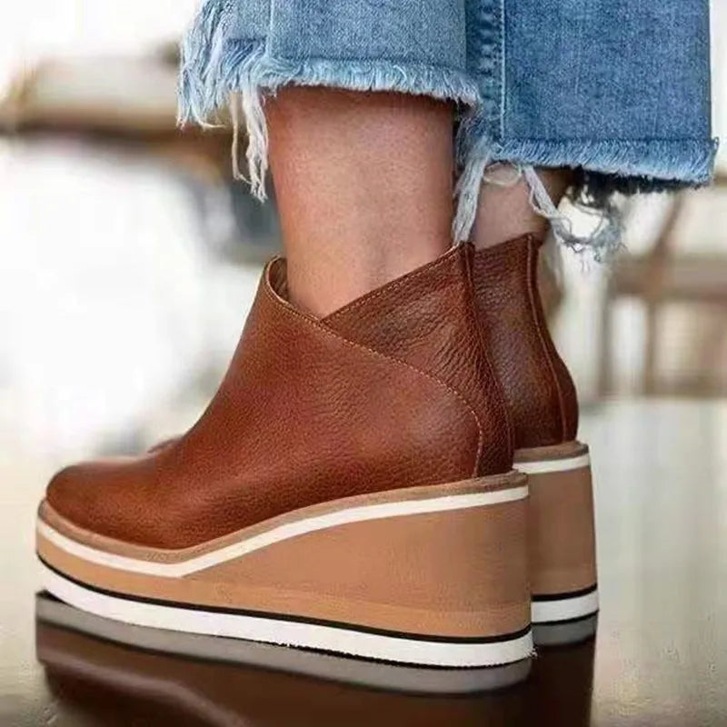 Bottines Femme Confort Légères Automne