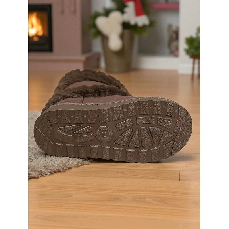 Philomène - Bottines Fourrées Plateforme Boucle