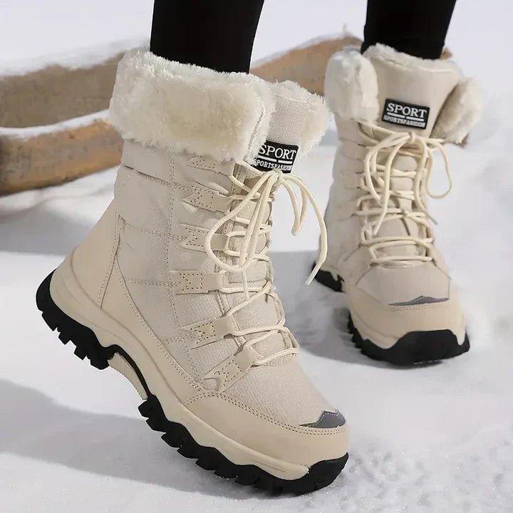 Gisèle - Bottines Fourrées Semelle Crantée