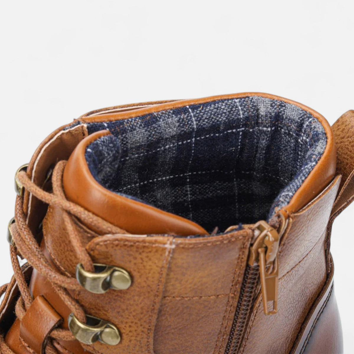 Bottines Homme Simili Cuir Légères Style Rétro