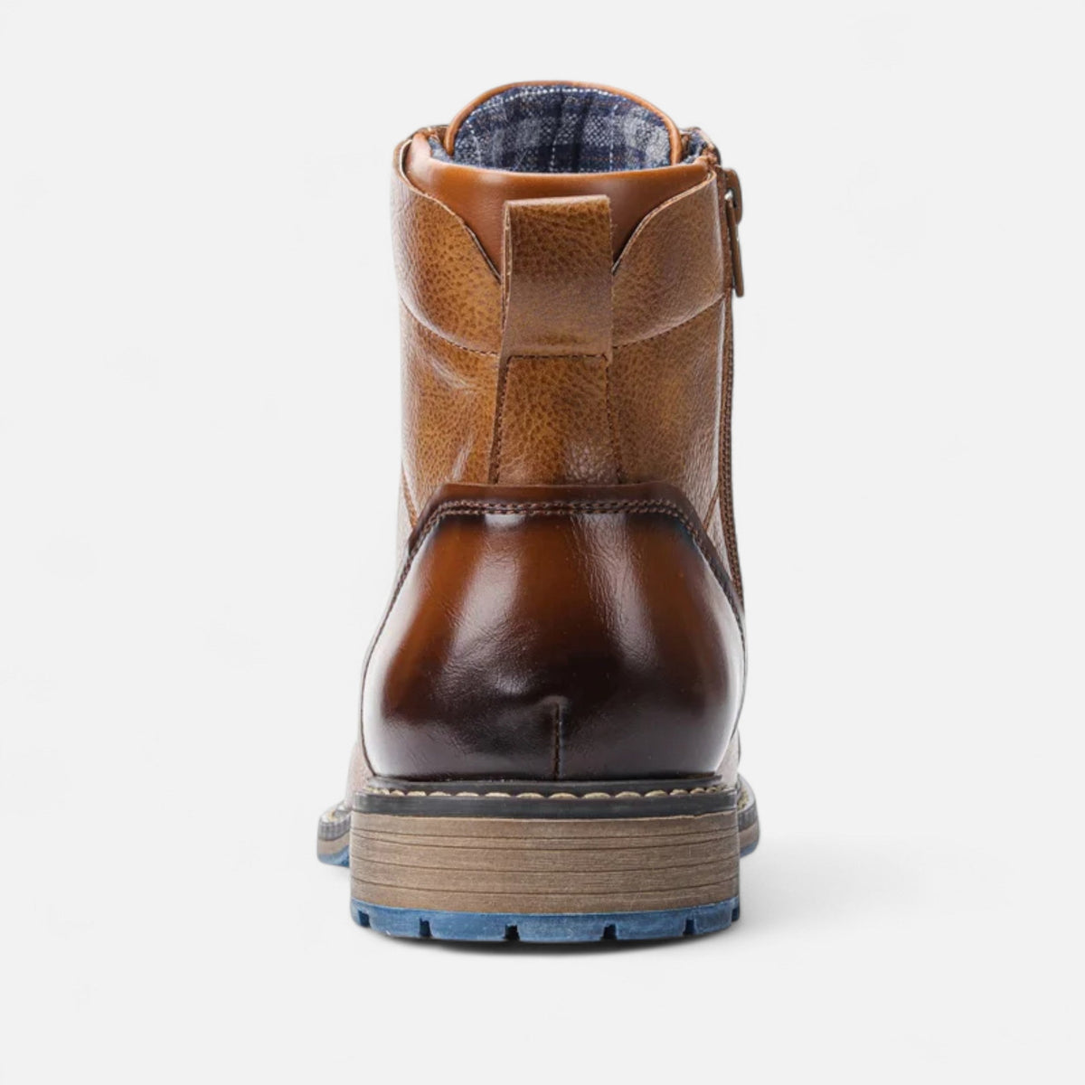 Bottines Homme Simili Cuir Légères Style Rétro