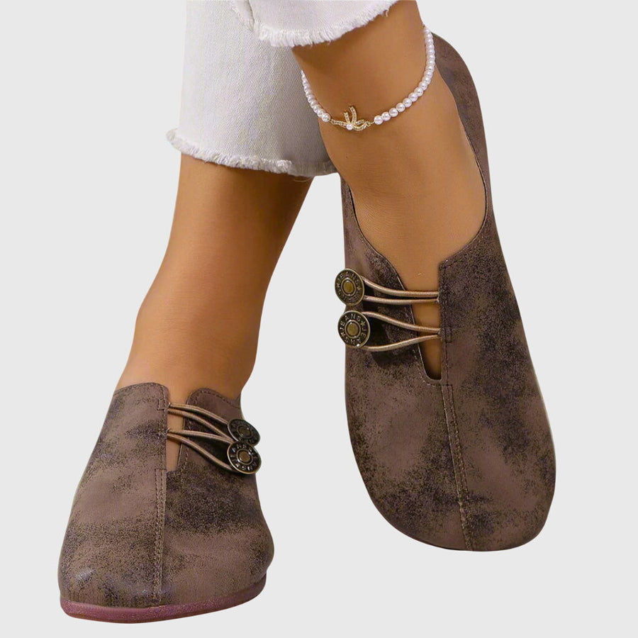 Bottines Lacets Suédine Femme Bout Rond