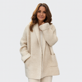 Cardigan cachemire femme coupe ample