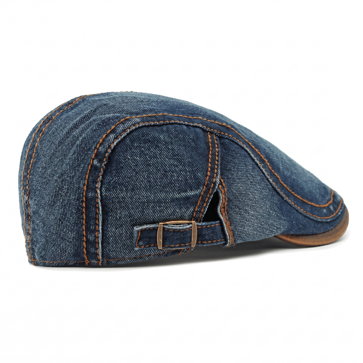 Andréa - Casquette Plate Denim