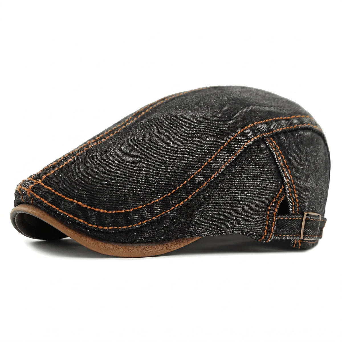 Andréa - Casquette Plate Denim