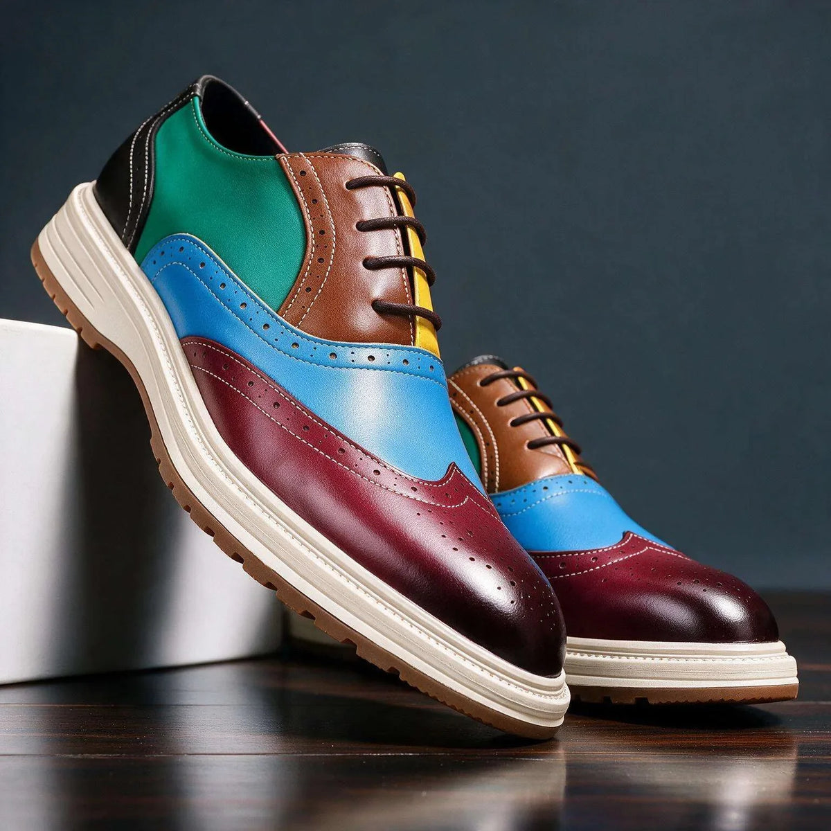 Cédric - Chaussures Brogue Habillées Lacets