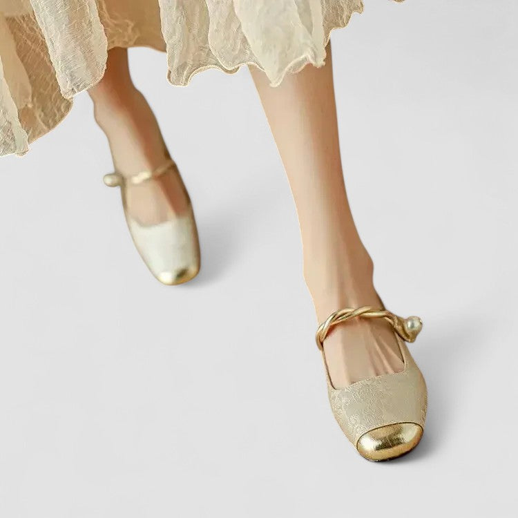 Chaussures Mary Jane Orthopédiques Femme Talon Bloc Bride