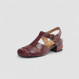 Chaussures Mary Jane Orthopédiques Femme Talon Bloc