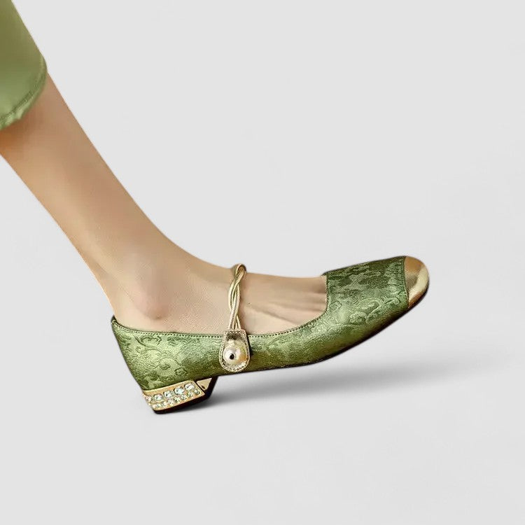 Chaussures Mary Jane Orthopédiques Femme Talon Bloc Bride
