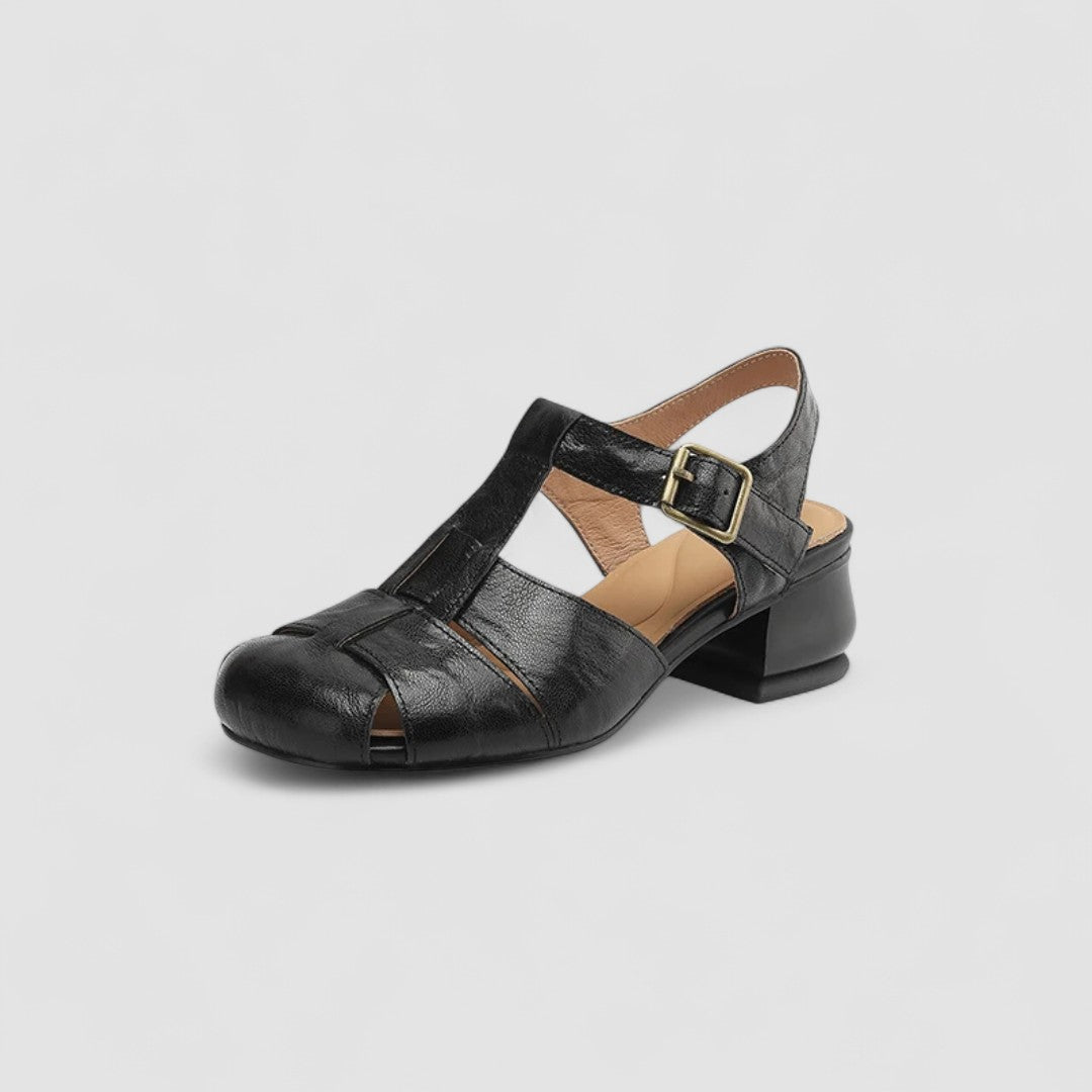 Chaussures Mary Jane Orthopédiques Femme Talon Bloc