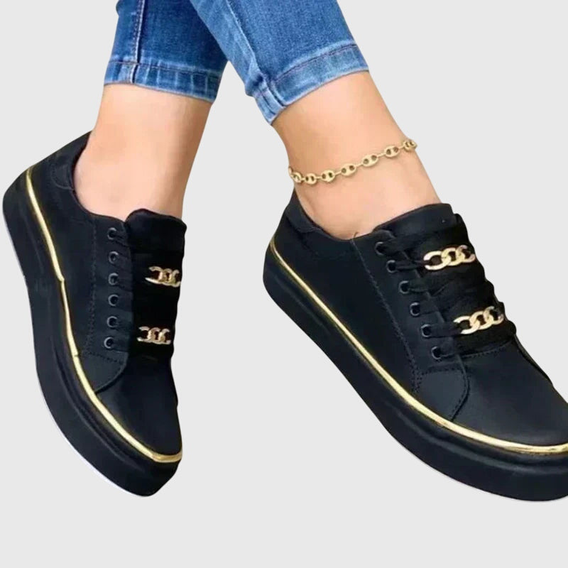 Hélène - Chaussures Confort Talon Épais