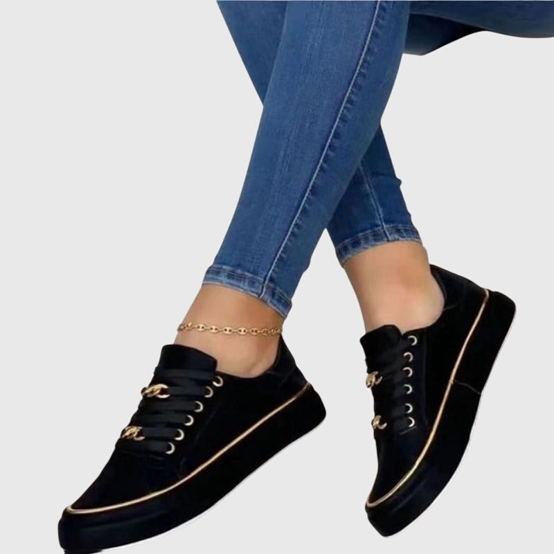 Hélène - Chaussures Confort Talon Épais