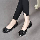 Chaussures Orthopédiques Femme en Cuir - Noir