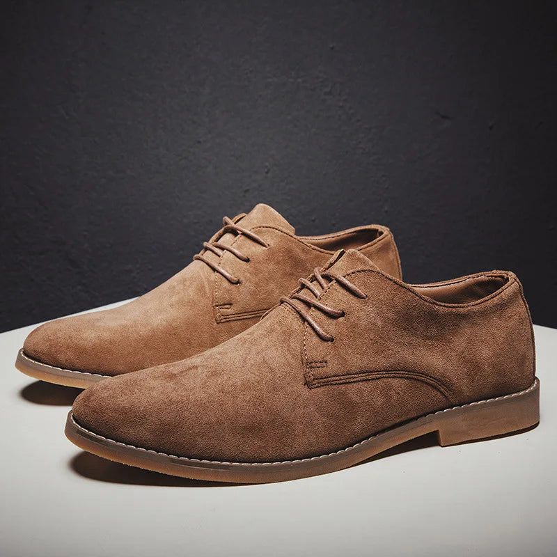 Chaussures Oxford en Daim Homme