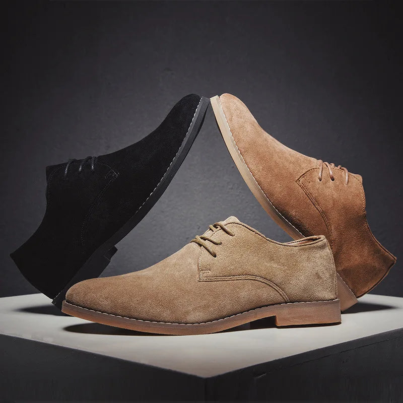 Chaussures Oxford en Daim Homme