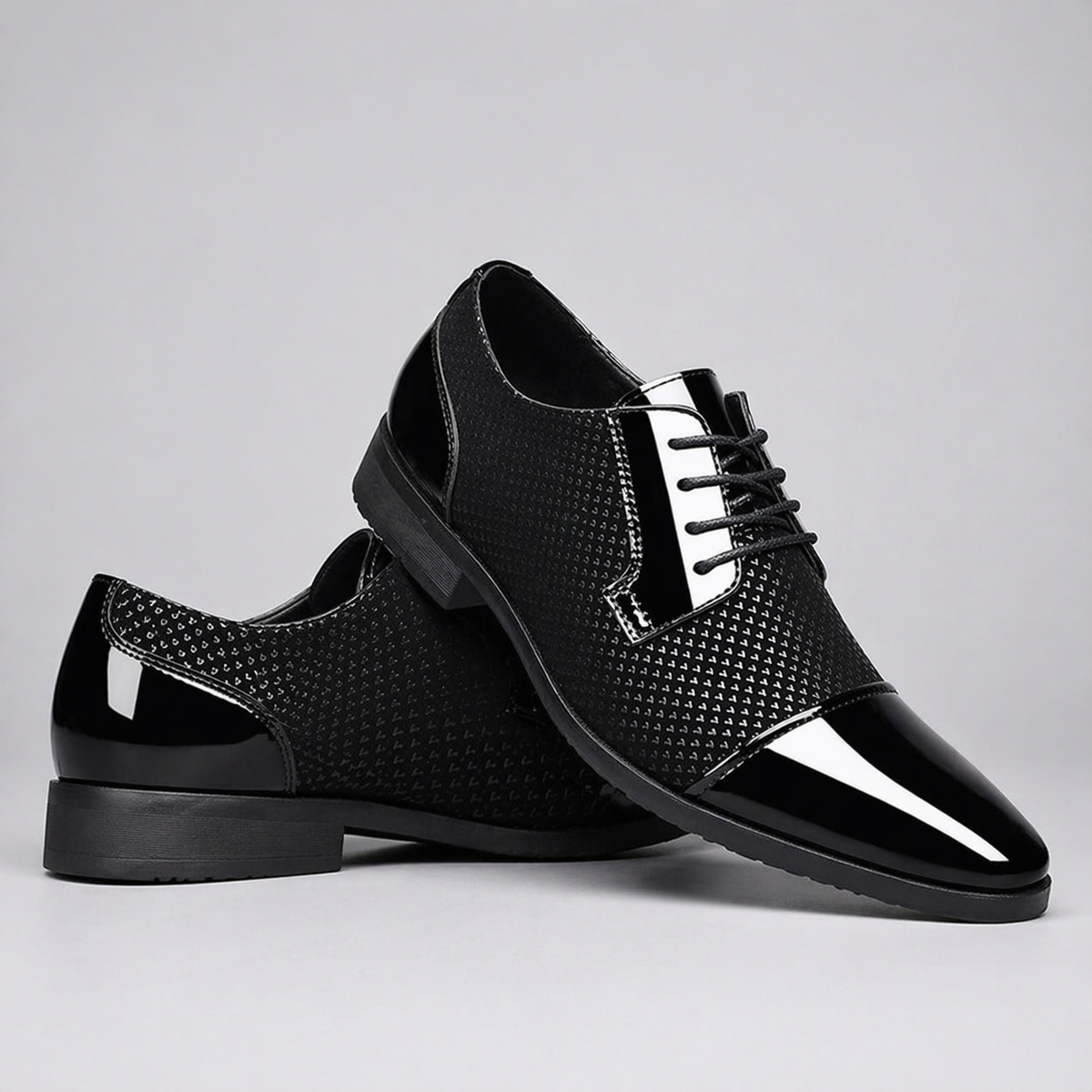 Chaussures Oxford Homme Cuir Verni Bout Pointu