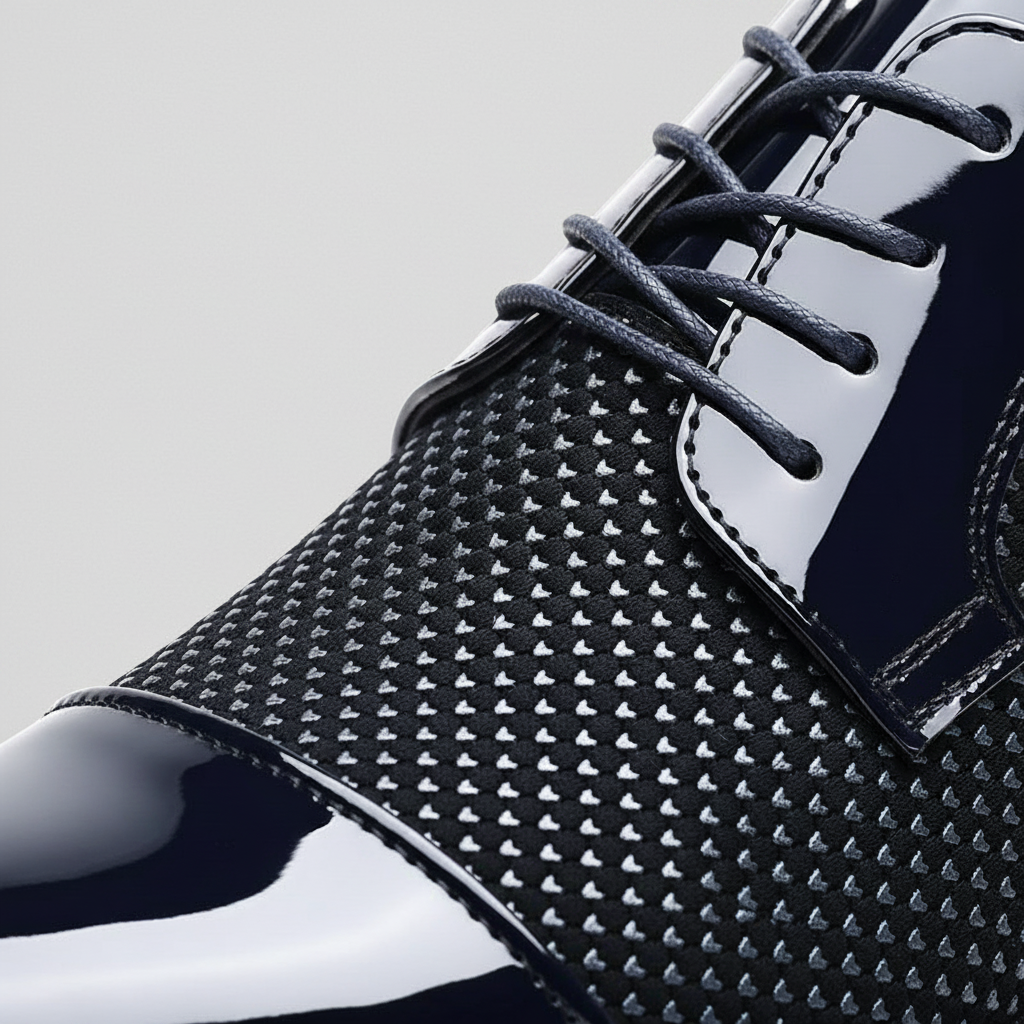 Chaussures Oxford Homme Cuir Verni Bout Pointu