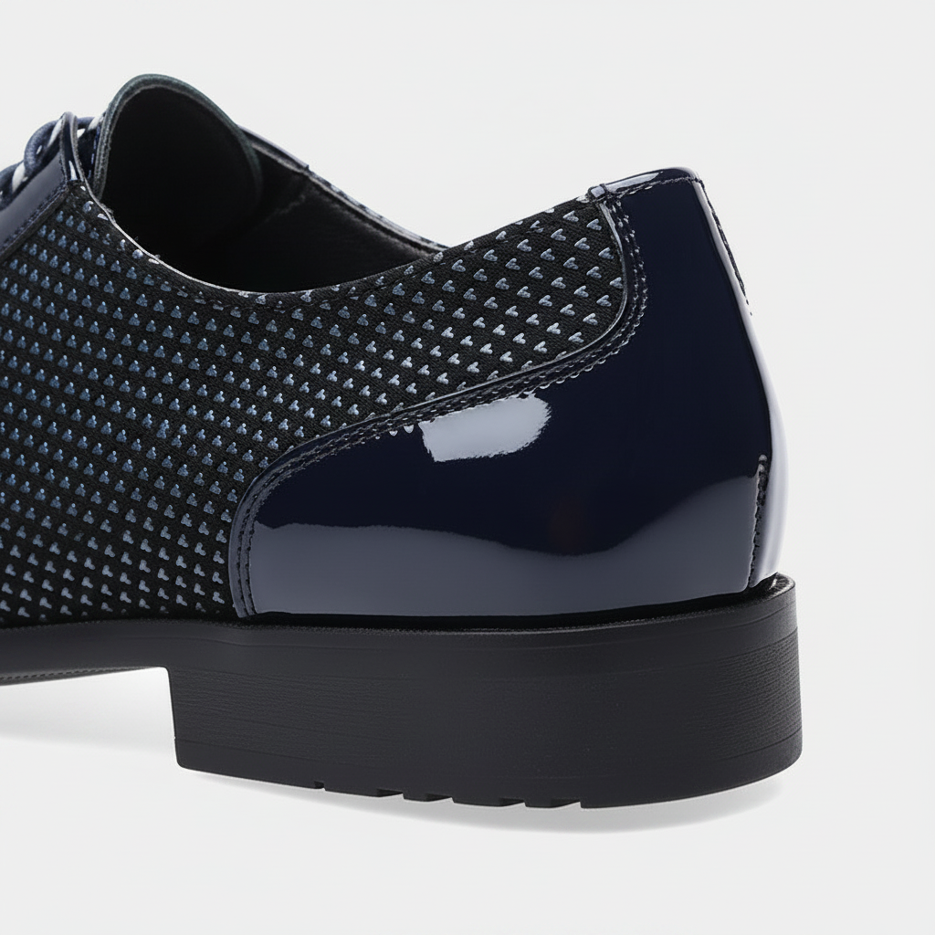 Chaussures Oxford Homme Cuir Verni Bout Pointu