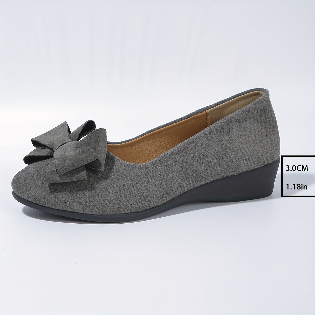 Irène - Chaussures Plates Confort Nœud