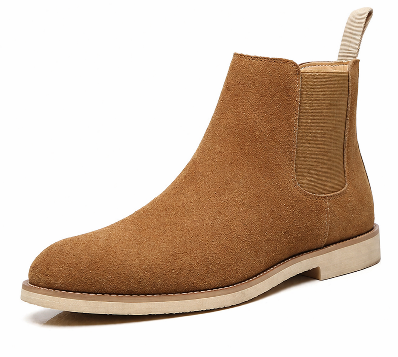 Chelsea Boots Homme en Daim
