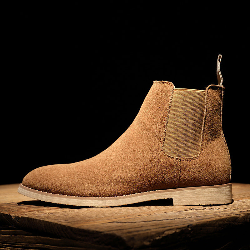 Chelsea Boots Homme en Daim