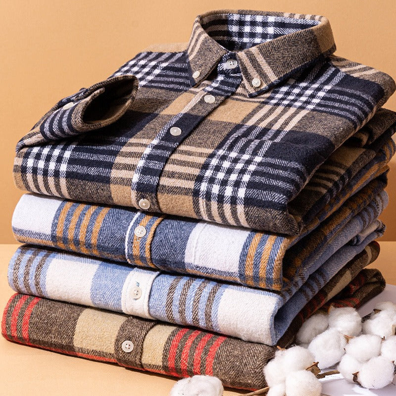 Rémi - Chemise Carreaux Coupe Ajustée