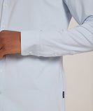 Chemise homme stretch slim fit manches longues col classique